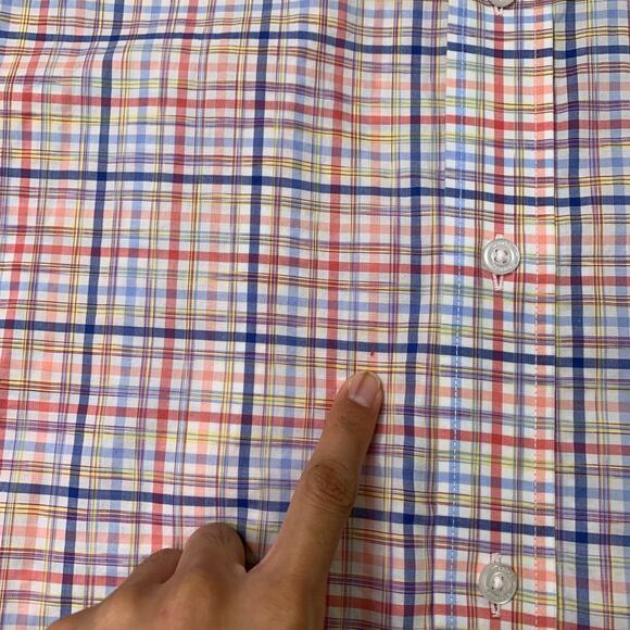 Daniel Cremieux Shirt Mens 2XL XXL Signature Collection Plaid Button Down Collar - Picture 5 of 9